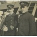 Фуражка военмора командного состава РККФ, обр. 1921 г. Значок на фуражку, обр.1921г., вышитый канителью.